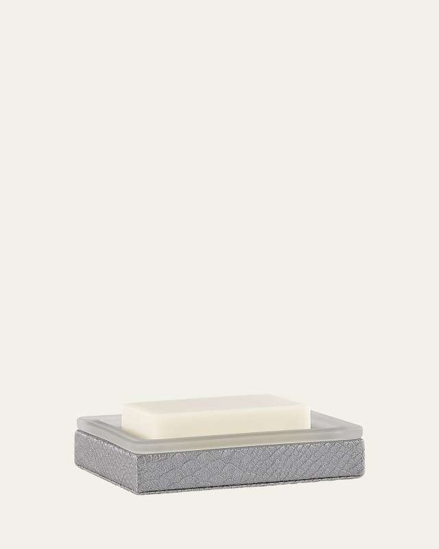Conda Silver Soap Dish